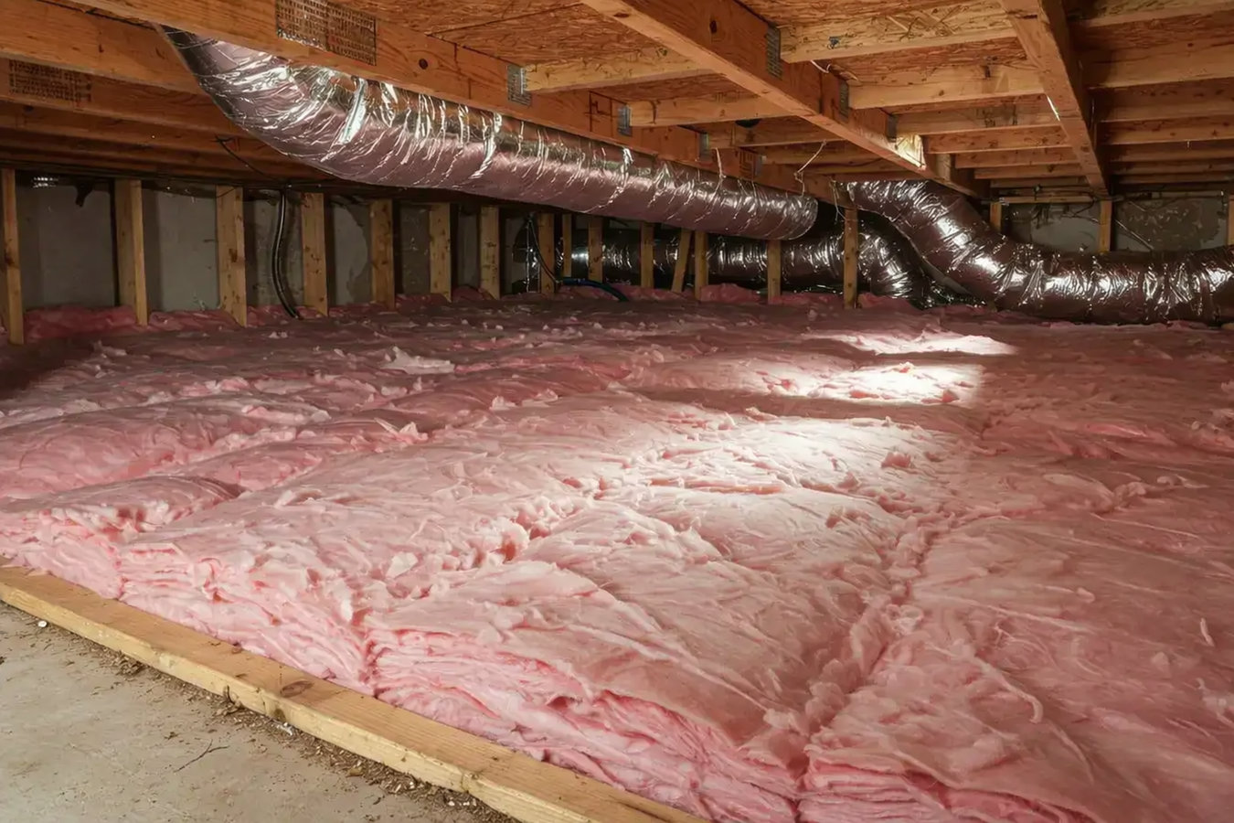 Crawl space insulation