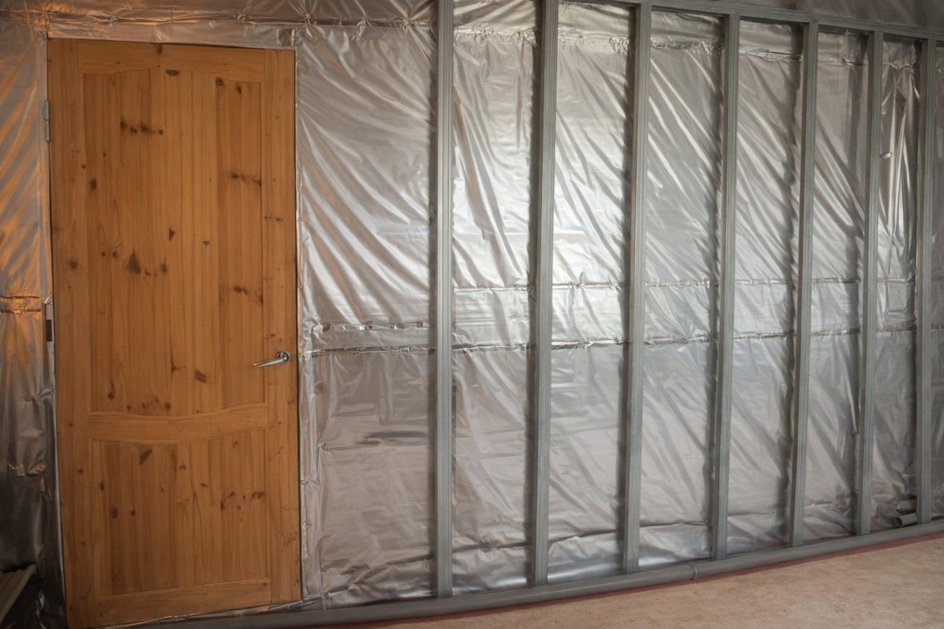 Vapor barrier installation